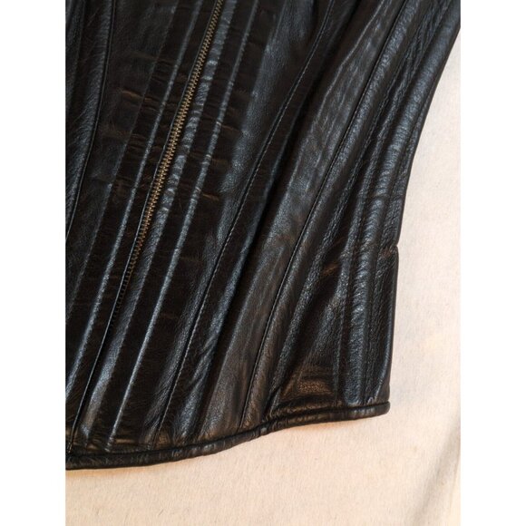 Northbound Leather Sweetheart Corset Zip Lace Up/zipper Womens 24 (6284) - Picture 12 of 16